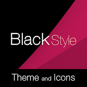 Black Pink Premium Theme  Icon