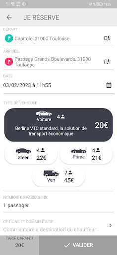 VTC Rénité Mobile Screen 2