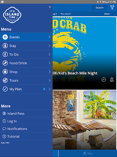 Screenshot of Visit Galveston