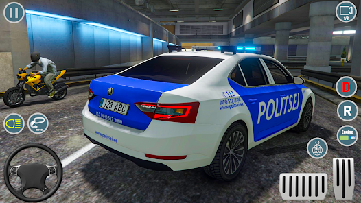 Police Parking Super Car Drive  screenshots 1