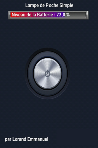 Simple flashlight Screen 3