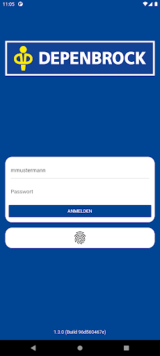 Android application Depenbrock Connect screenshort