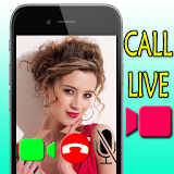 Video call chat live streaming guide show girls icon