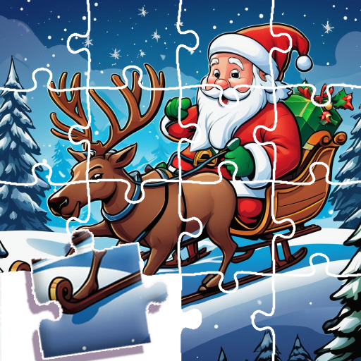 Santa's Christmas Jigsaw Puzzl