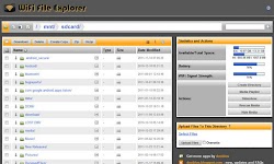 screenshot of WiFi File Explorer PRO