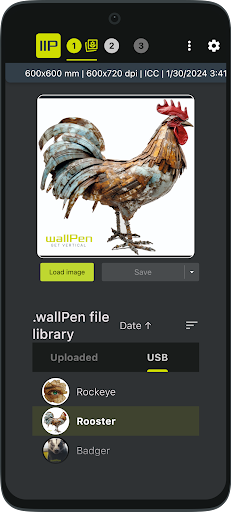 Android application wallPen screenshort