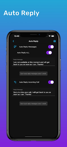 AutoText - Scheduled Message Screen 3