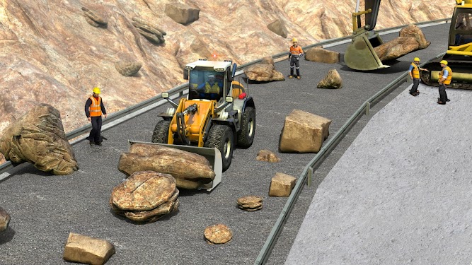 #4. Heavy Machine mining games 3D (Android) By: Identive