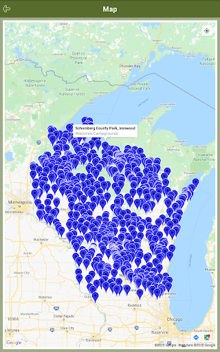 Wisconsin State RV Parks and Cam
