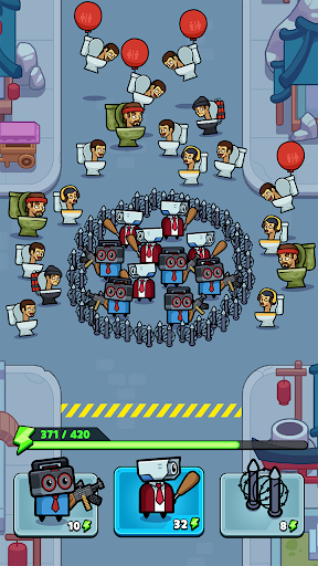 Alien Fight: Police vs Zombie screenshot
