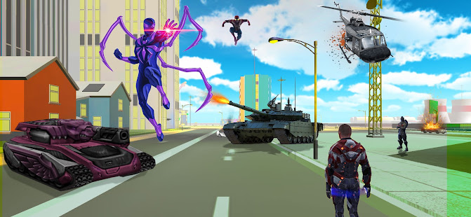 Super Iron Hero Man -  Gangstar Robot Avenger City 1.4 screenshots 2