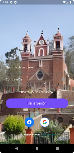 Android application MujeresEnProyección screenshort