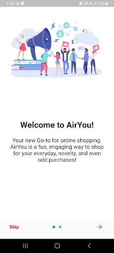Android application AirYou screenshort