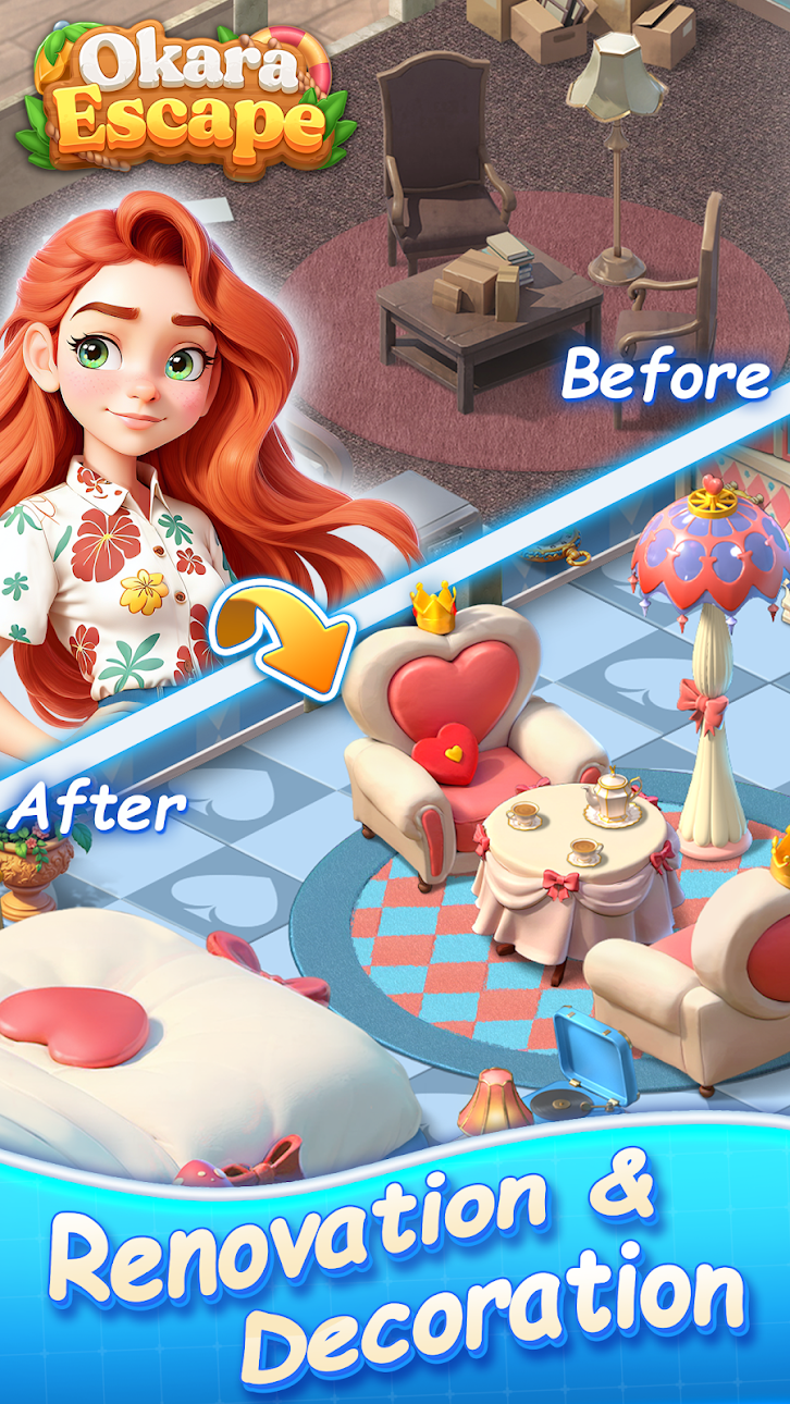 Okara Escape - Merge Game Mod APK screenshot 5 - Android mod game interface