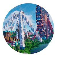 Dufan theme park map for mcpe