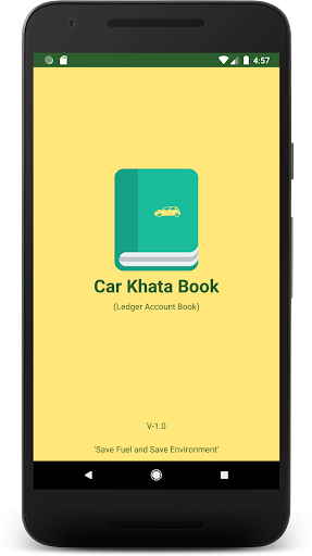 Android application Car Khata Book, Car Riders Att screenshort