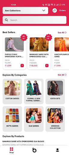 Anvi Collections Screen 2