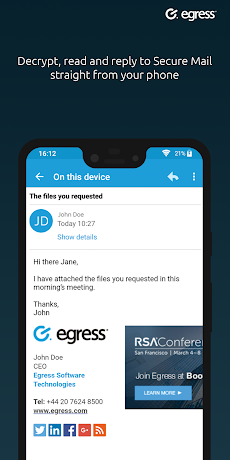 Egress Secure Mail for Intuneのおすすめ画像4
