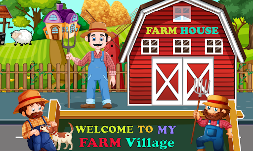 Android application My Farm Animal Town screenshort