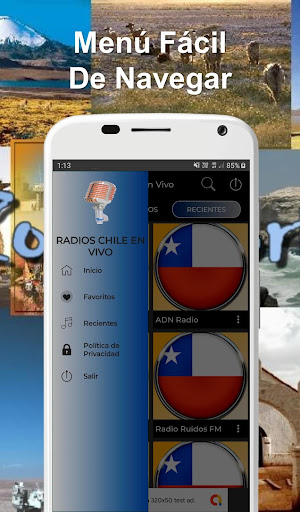 Radios Chile en Vivo AM/FM Screen 3