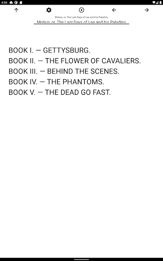 Book, Mohun, or, The Last Days Screenshot