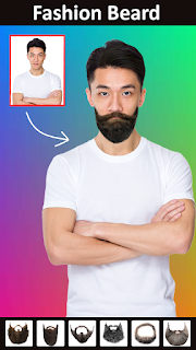 Man Mustache Beard Changer