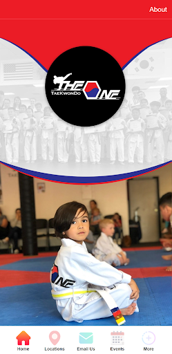 Android application The ONE TaeKwonDo screenshort