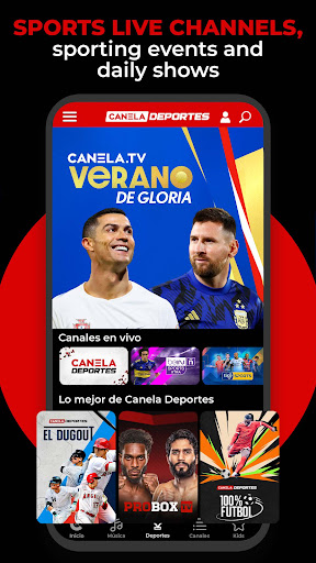 Canela.TV Series and movies Screen 3