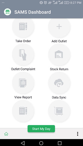 SAMS Online - Sales Automation Screen 2