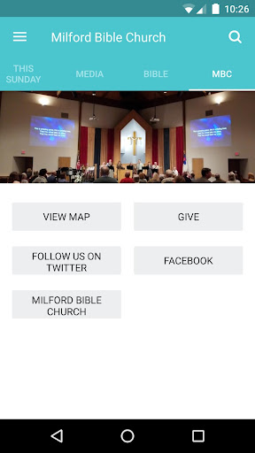 Milford Bible Church Screen 3