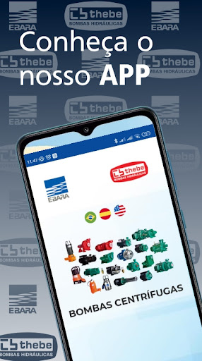 Android application EBARA Brasil screenshort