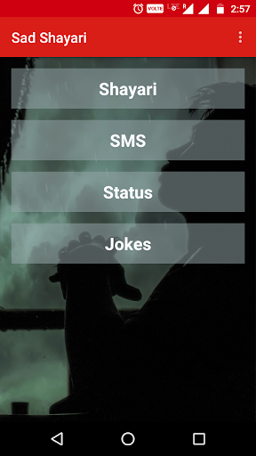 Android application Sad Shayari, Hindi Shyri screenshort