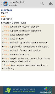 Latin<>English Dictionaryのおすすめ画像2