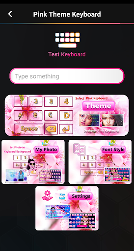 Pink Keyboard Gallery Screen 2