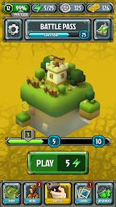 Rushero: Zombies Tower Defense