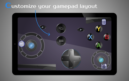 DroidJoy: Gamepad Joystick Tangkapan layar