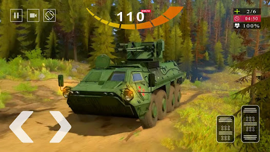 Screenshot 5 Ejército Tanque Simulador 2020 android