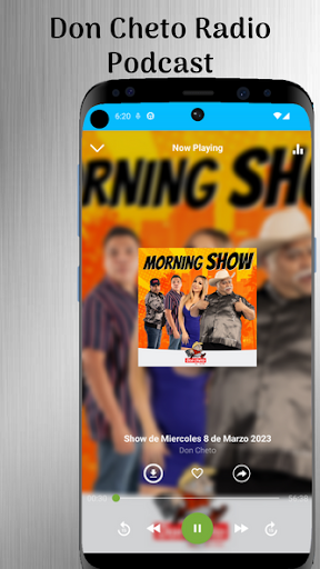 Android application Don Cheto Radio Podcast screenshort