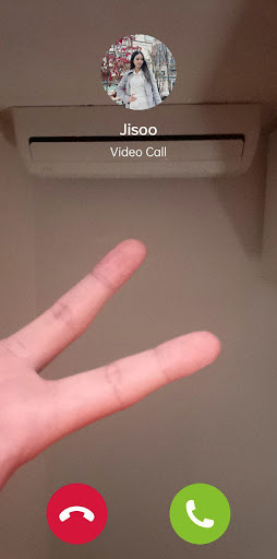 BlackPink Fake Video Call Screen 3