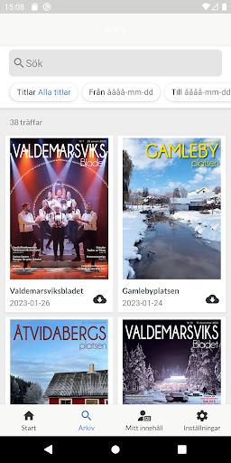 MediaTrio - En trio tidningar Screen 2