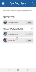 SyncDog Enterprise App Store