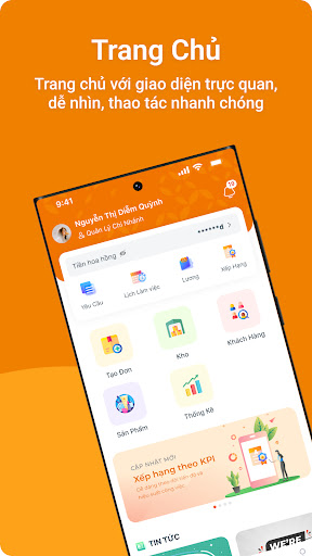 Android application Thuận Lợi CV screenshort