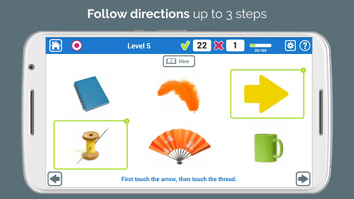 Advanced Comprehension Therapy Screen 2