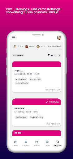 CLUBITY Screen 3