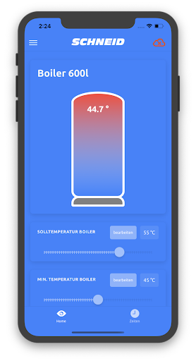 Android application Schneid screenshort