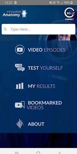 Android application Innovative Anatomy screenshort