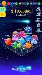 Planet evolution:idle merge