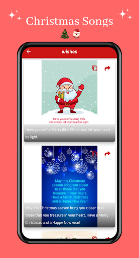Christmas Songs Screen 3