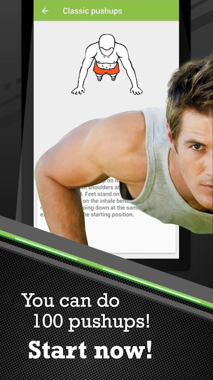 100 Pushups workout BeStronger - 3.1.1 - (Android)