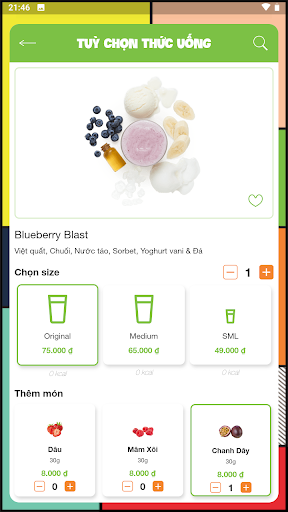 Boost Juice Vietnam Screen 3
